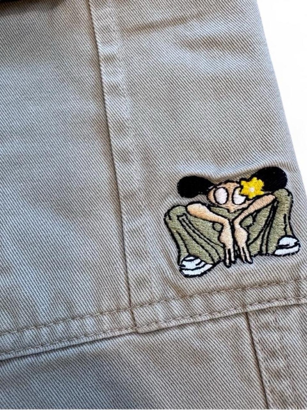 Vintage Buggirl skater rave cargo shorts